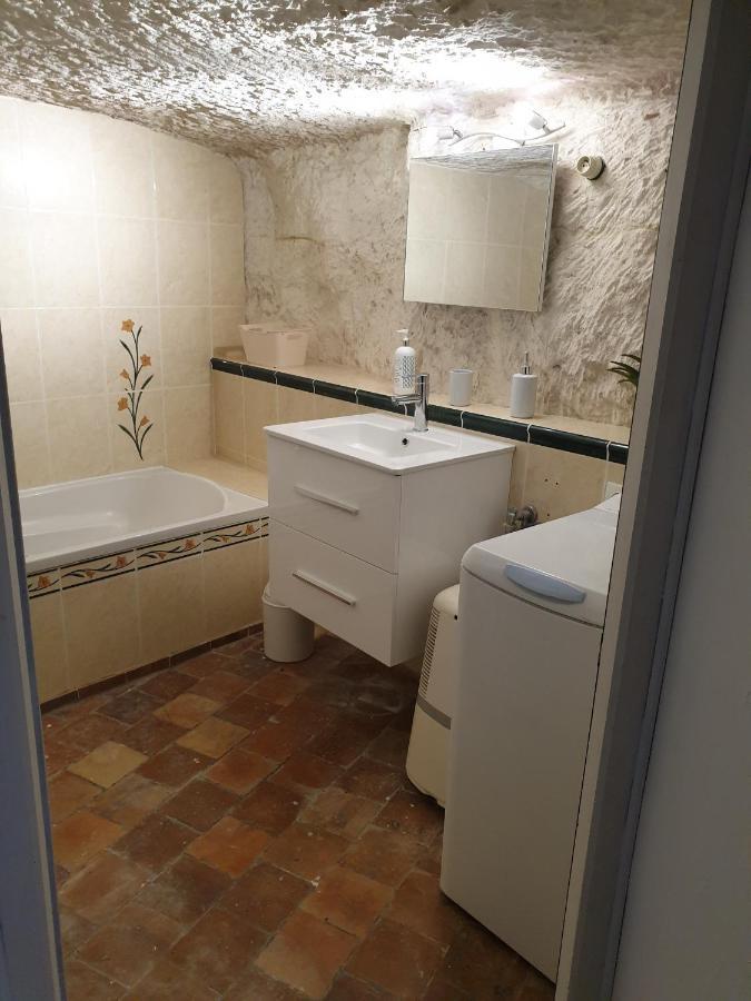 Gite Troglodyte Les Iris Villiers-sur-Loir Buitenkant foto
